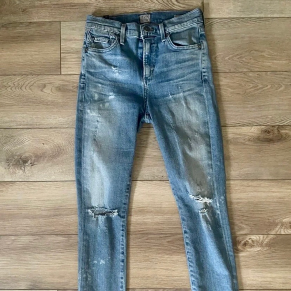 Citizens of Humanity High Rise Distressed Jeans